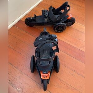 Cardiff Skates Adjustable Unisex Model S1 Large (Women's US Sizes 5.5 - 14)